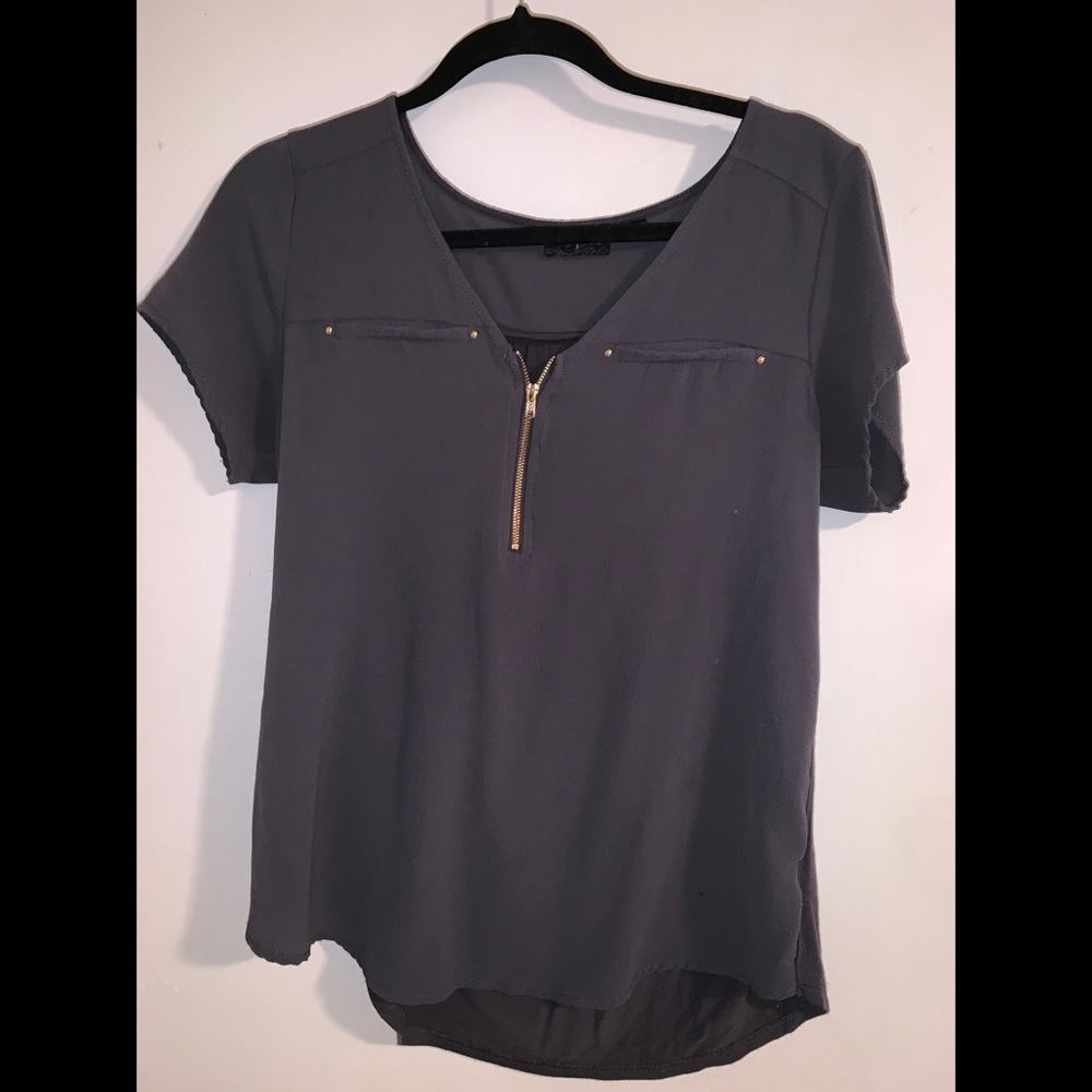 Quarter zip shirt